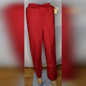 New Cotton Bay Red Woman's Pants, Size 10, TD